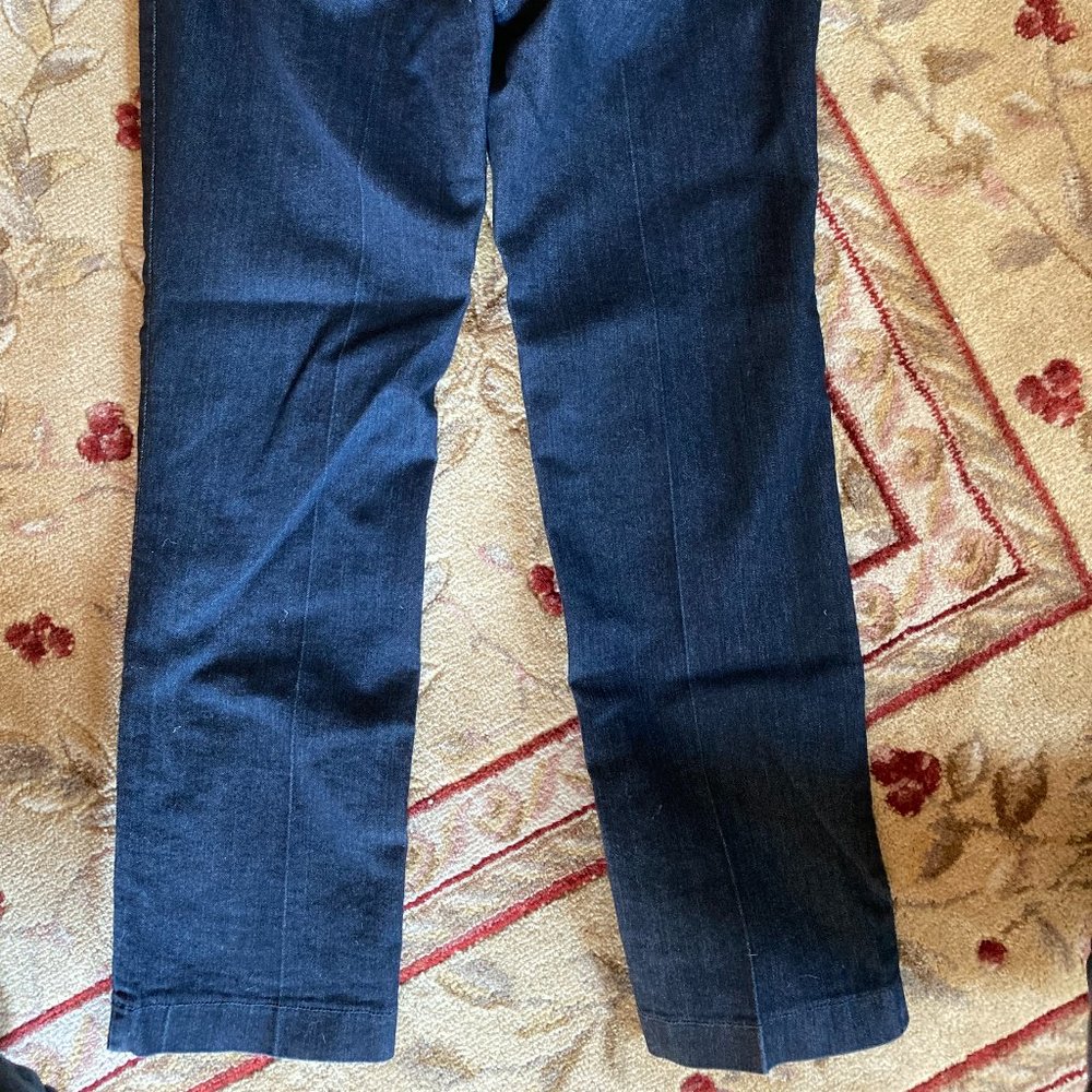 NYDJ, Dark Blue, 0P jeans. - Picture 4 of 5